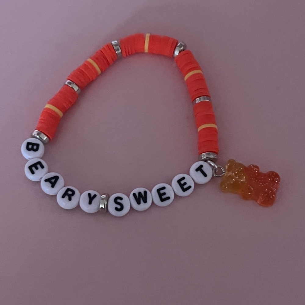 Beary Sweet Bracelet - Orange